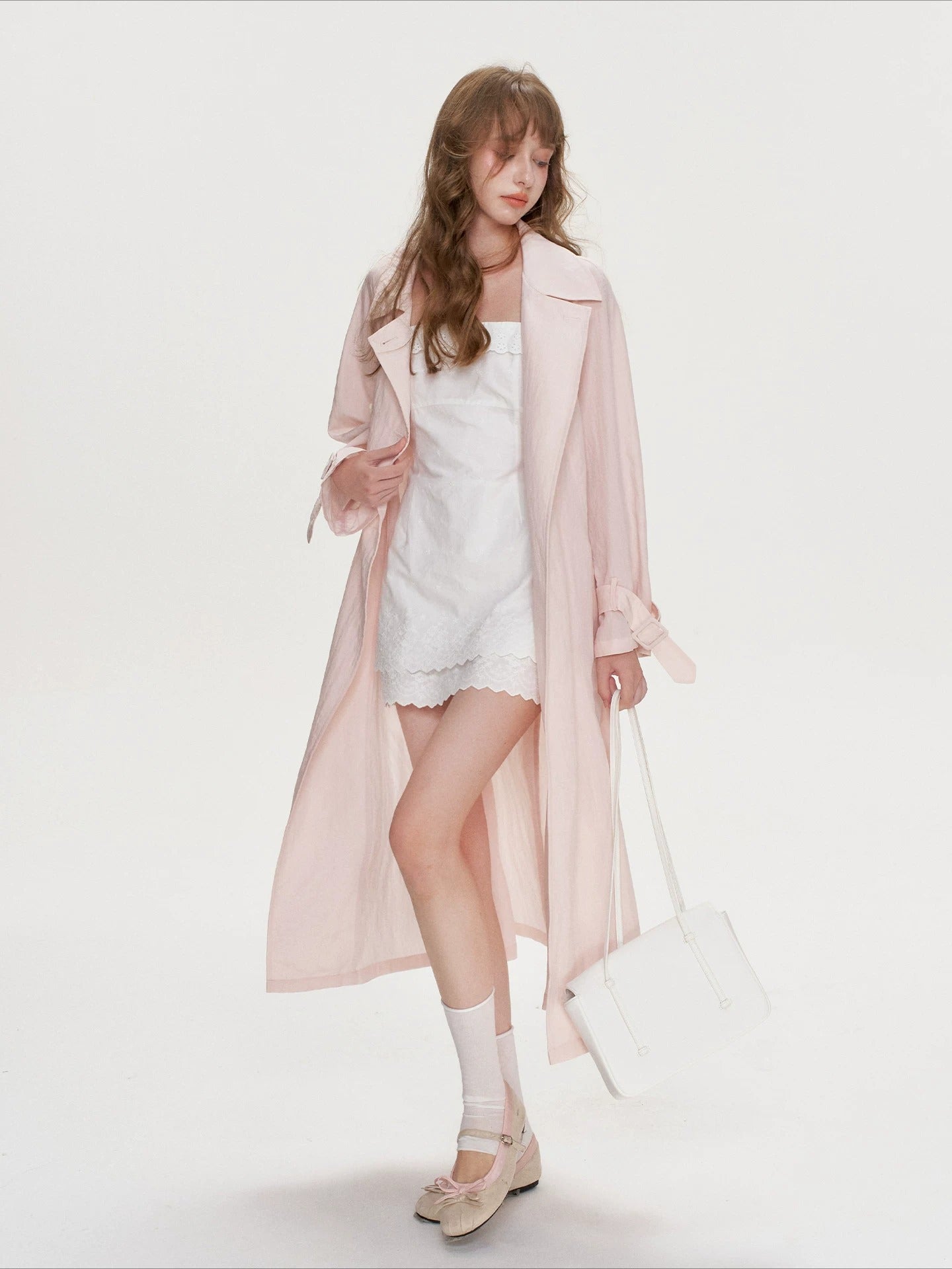 Cotton Lace Slip Dress