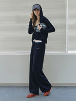 Striped Knit Three Piece Set