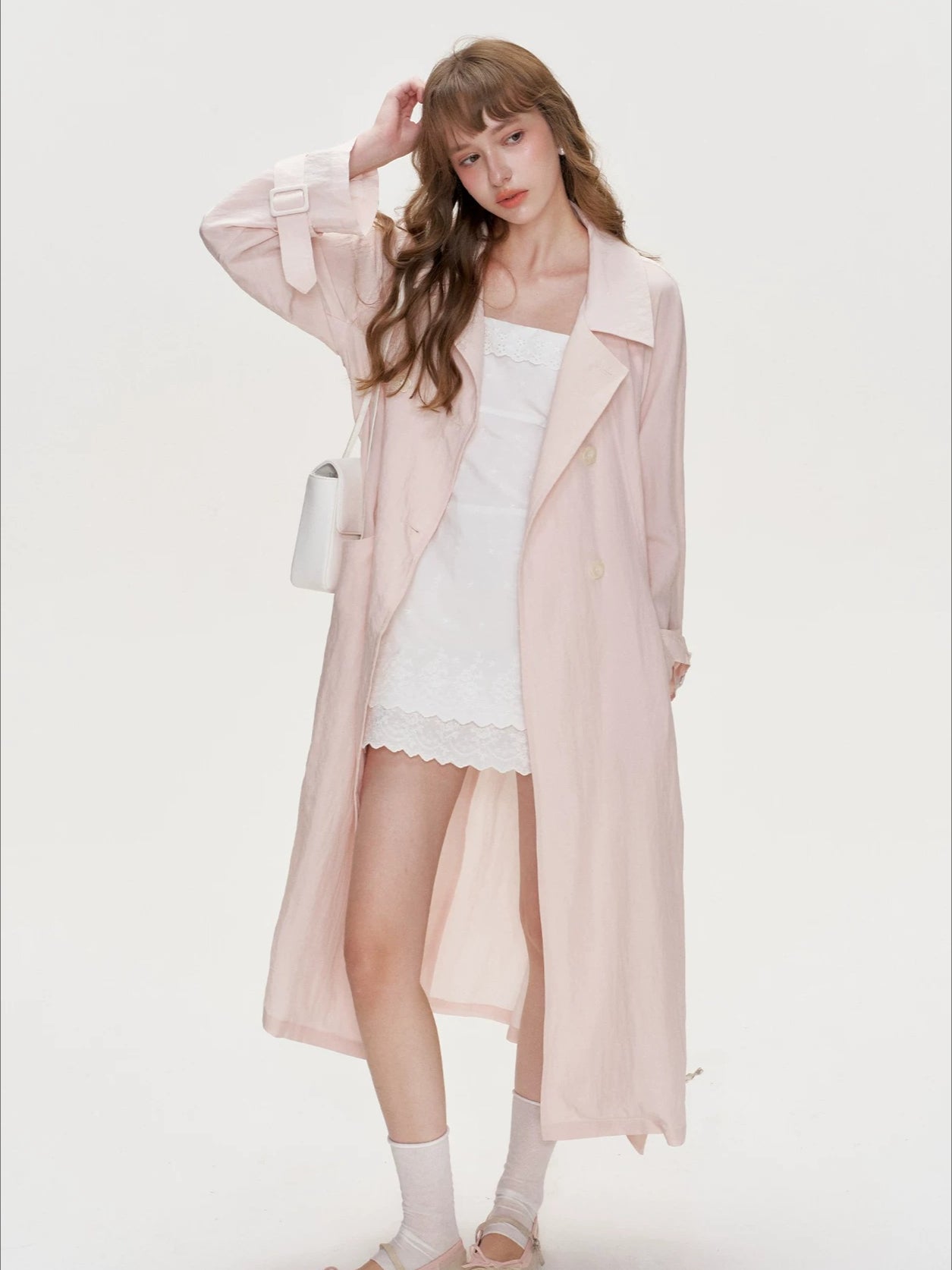 Cotton Lace Slip Dress