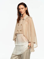 Chiffon Cape Jacket