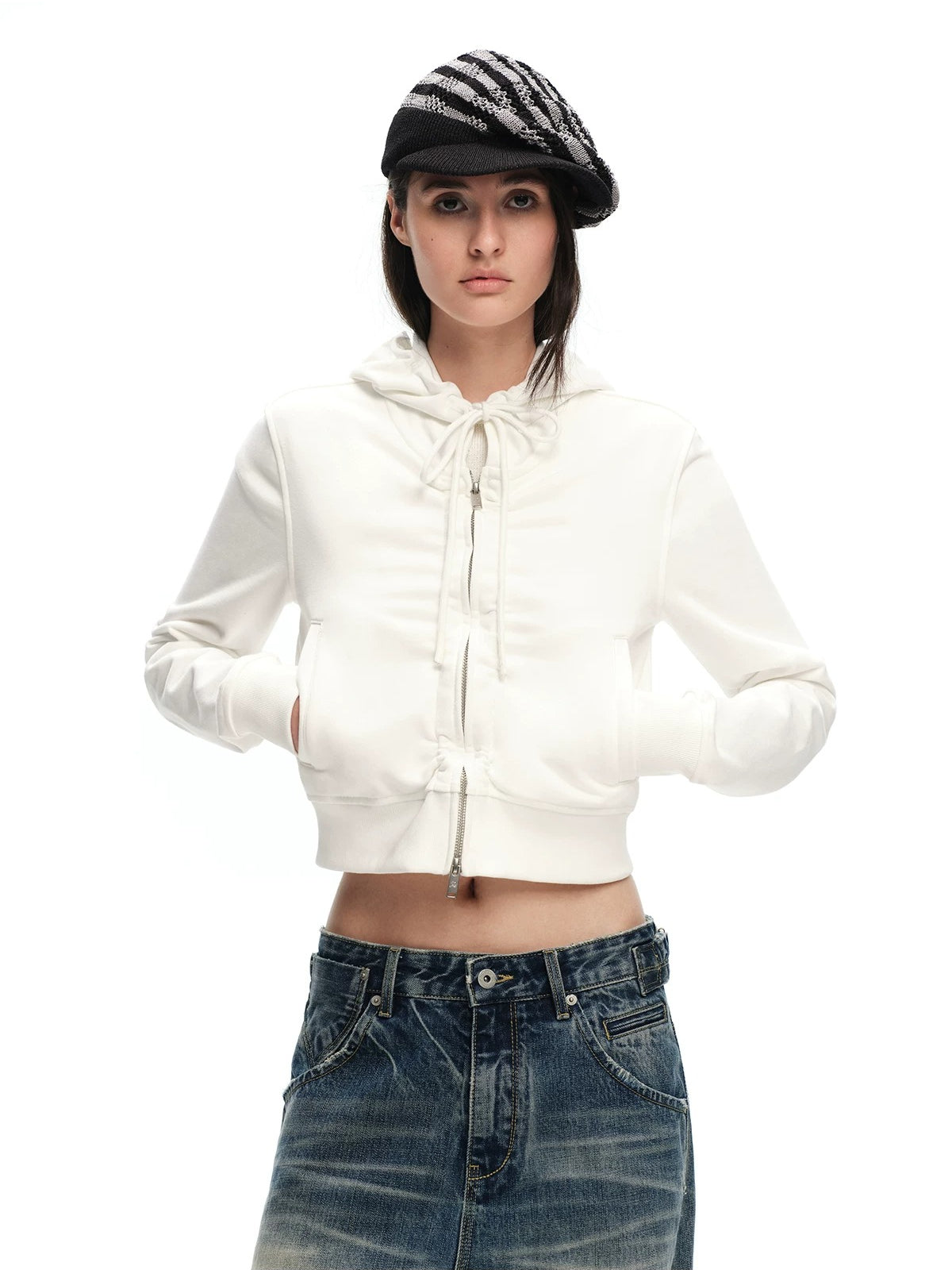 Striped Knit Cap