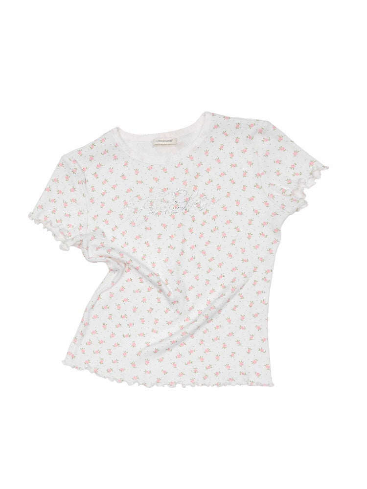 Rhinestone Heart T-Shirt