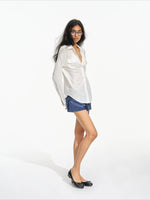Satin Trim Shirt