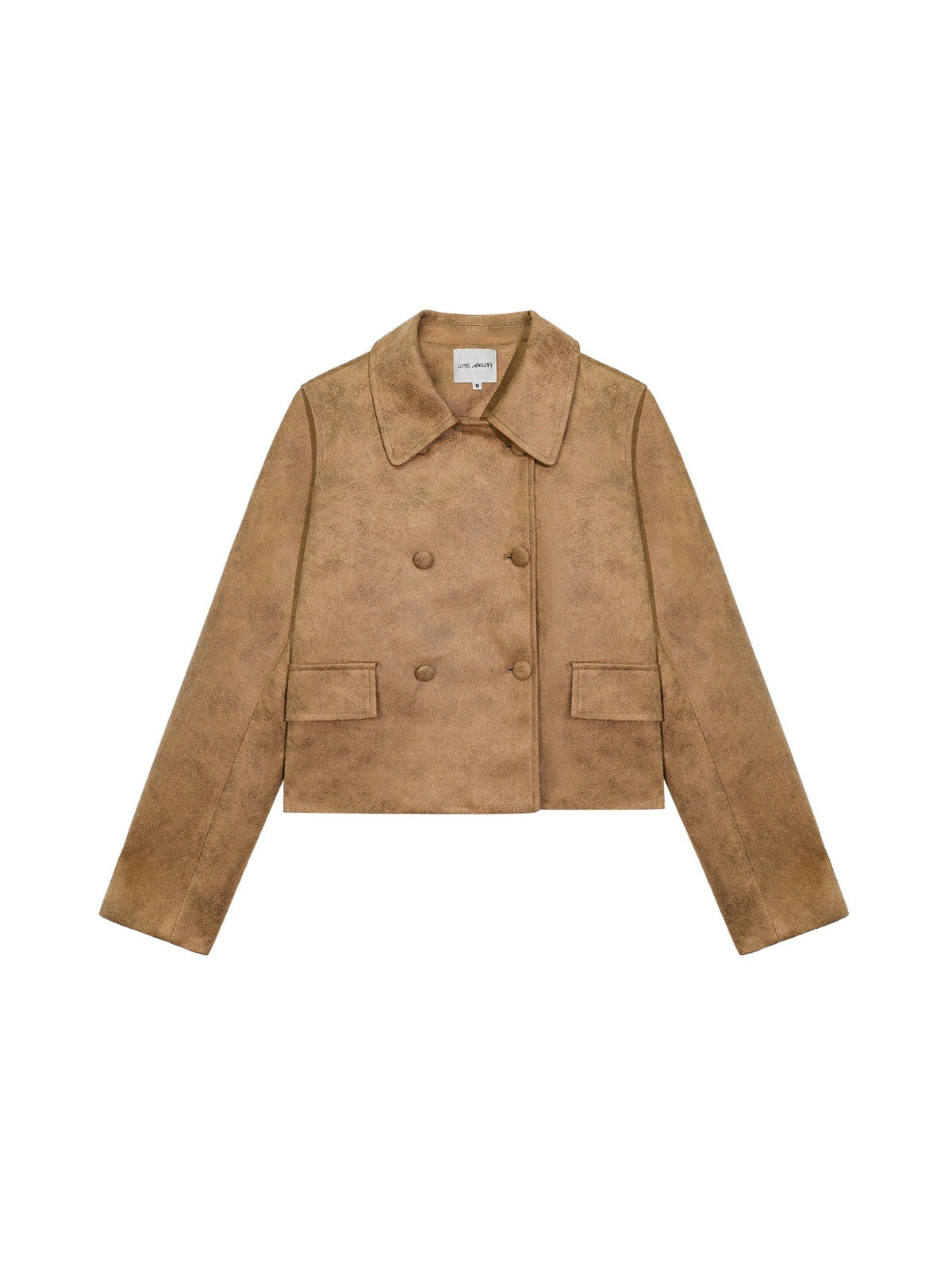 Vintage Leather Jacket &amp; Skort Set