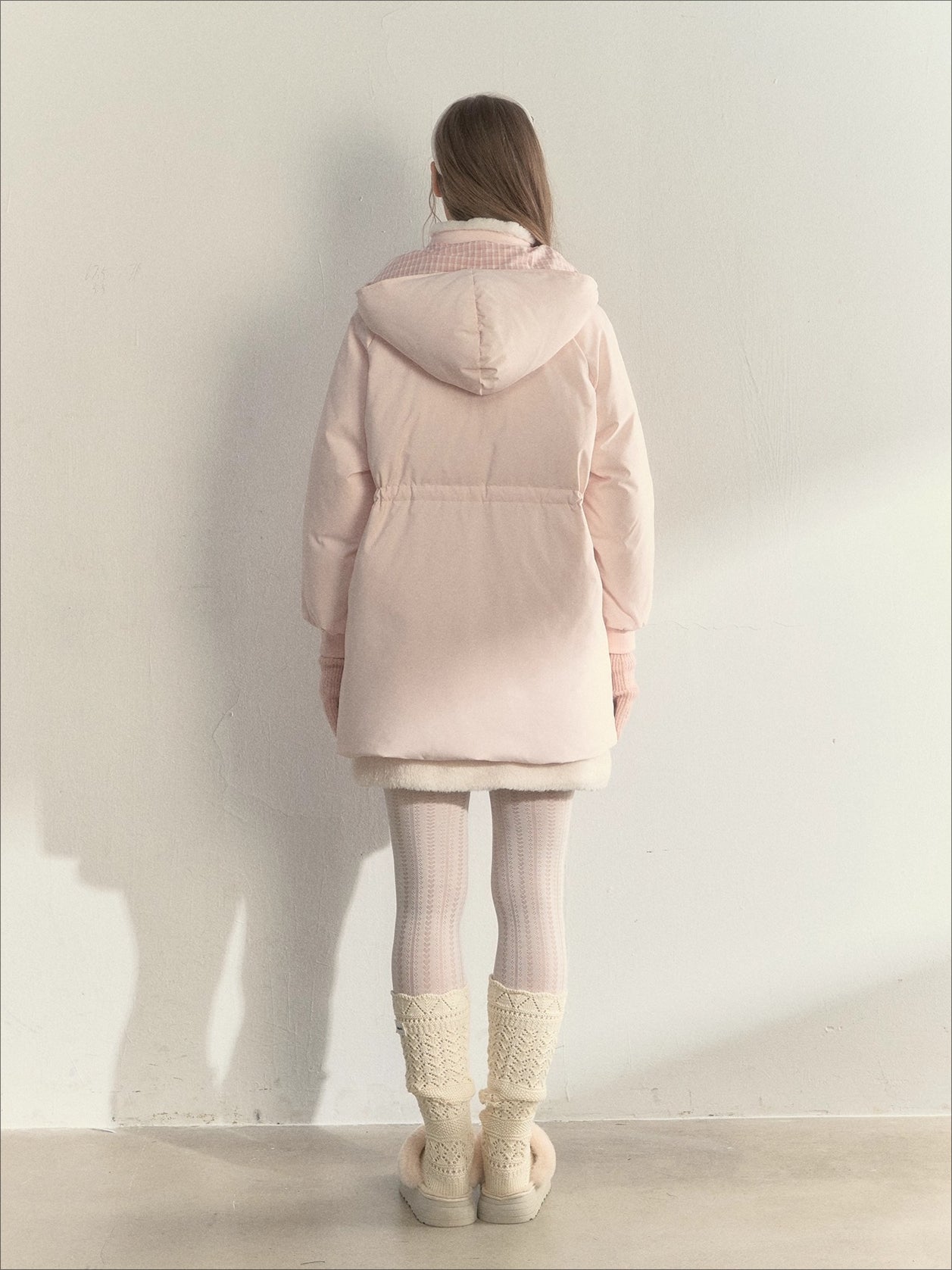 Scarf Hood Down Coat