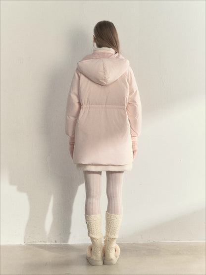 Scarf Hood Down Coat