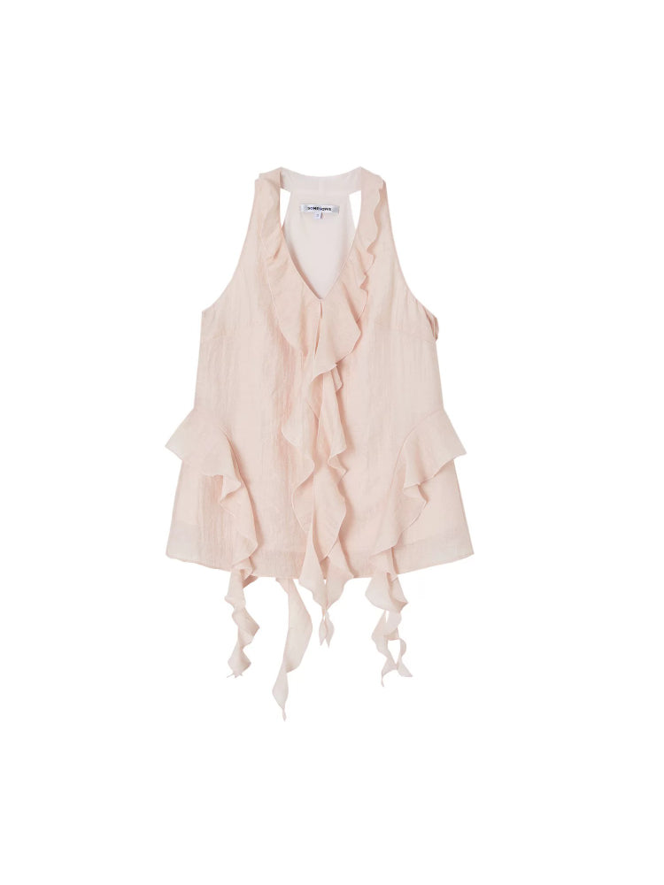 Linen Halter Top