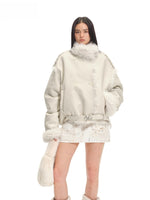 Will Faux Leather Shearling Jacket