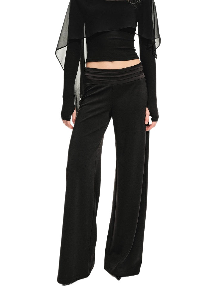 Satin Wide Leg Pants