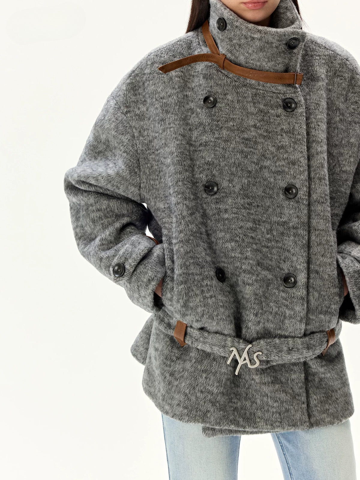 Misty Wool Double Face Coat