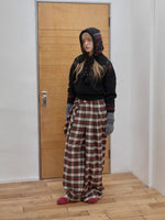 Fair Isle Pony Jacquard Knit Balaclava Hat