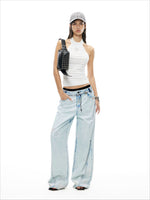 Organza Halter Cami
