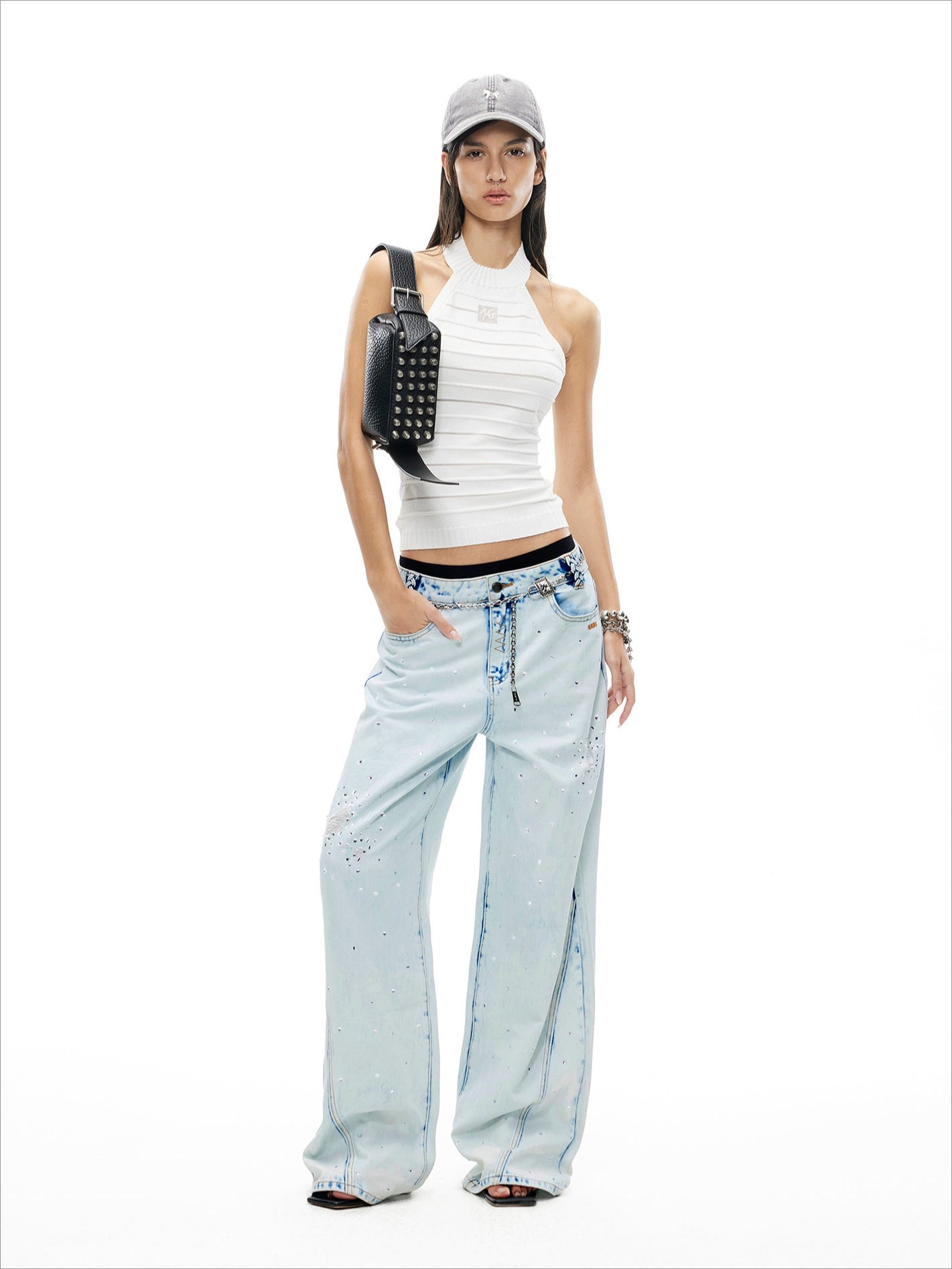 Organza Halter Cami