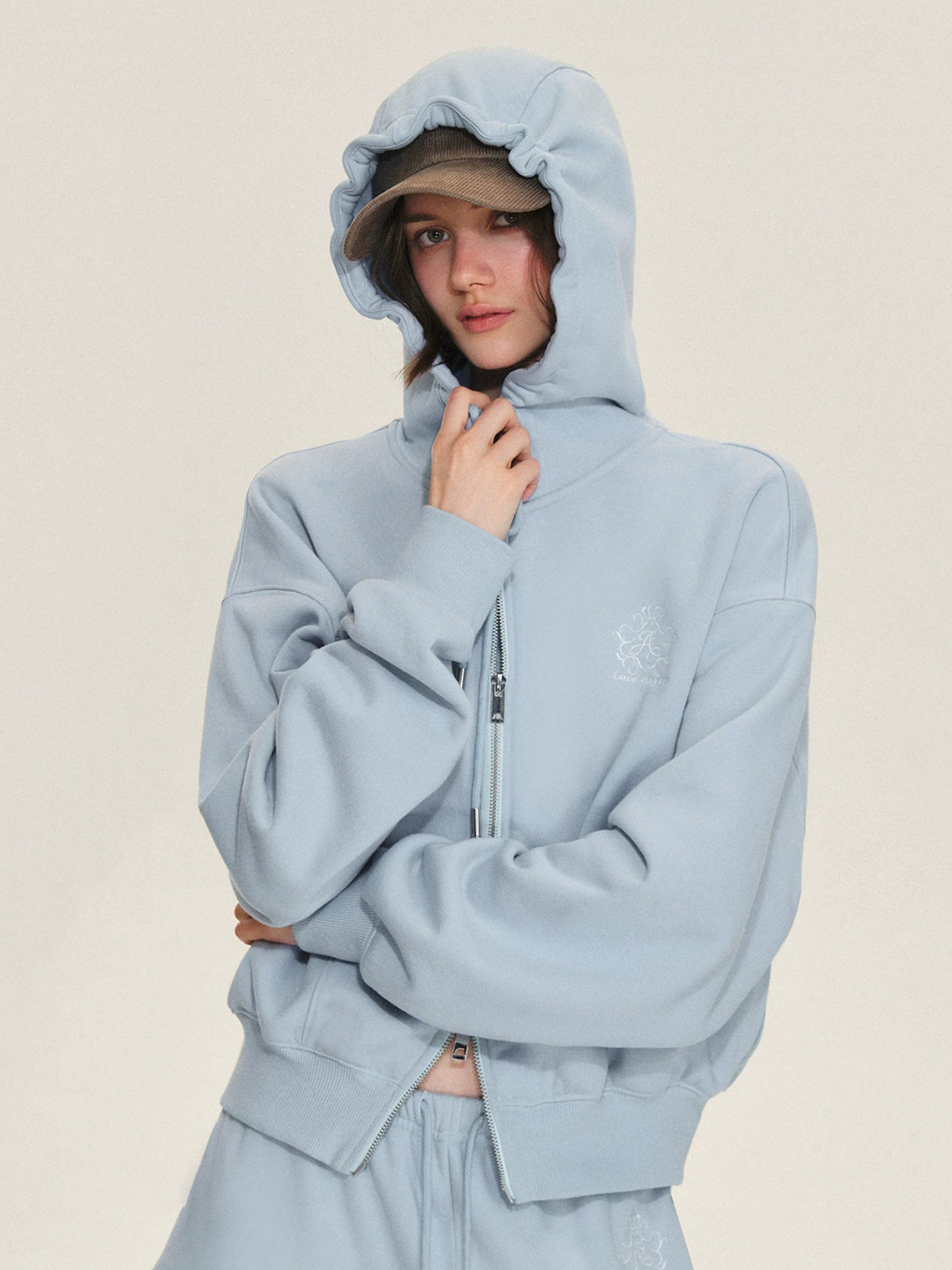 Fleece Hooded Three Piece Set