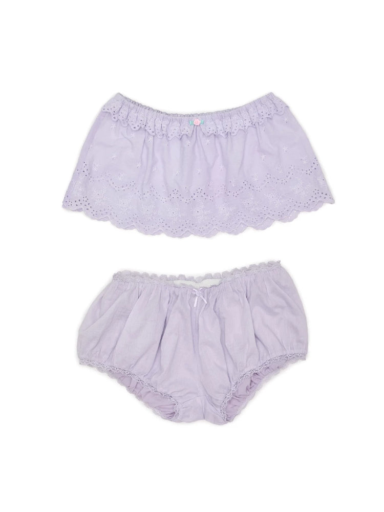 Jacquard Bubble Skirt &amp; Leggings Set