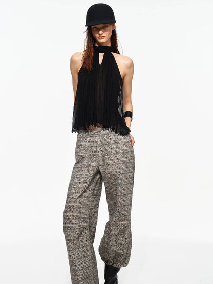 Halter Chiffon Top
