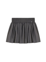 Bubble Hem Mini Skirt