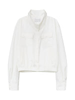 Lyocell Stand Collar Jacket