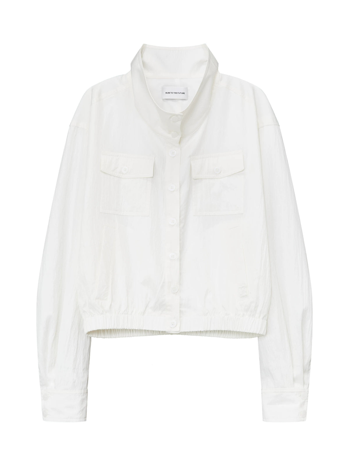 Lyocell Stand Collar Jacket