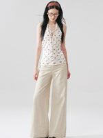 Buckle Tube Top & Pants Set
