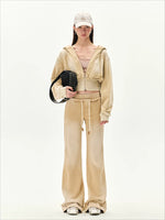Faded Double Waist Pants