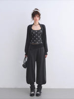 Polka Dot Layered Lounge Set