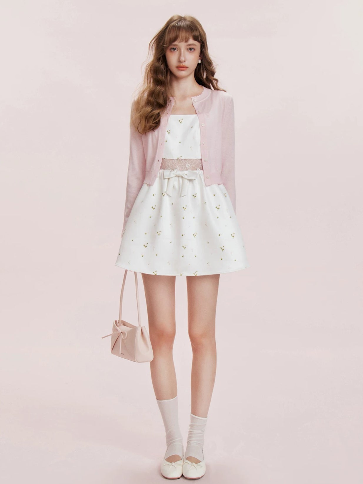 Satin Lace Dress