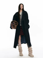 Korean Double Collar Trench Coat