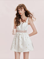Satin Lace Dress