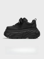 Platform Leather Sneakers