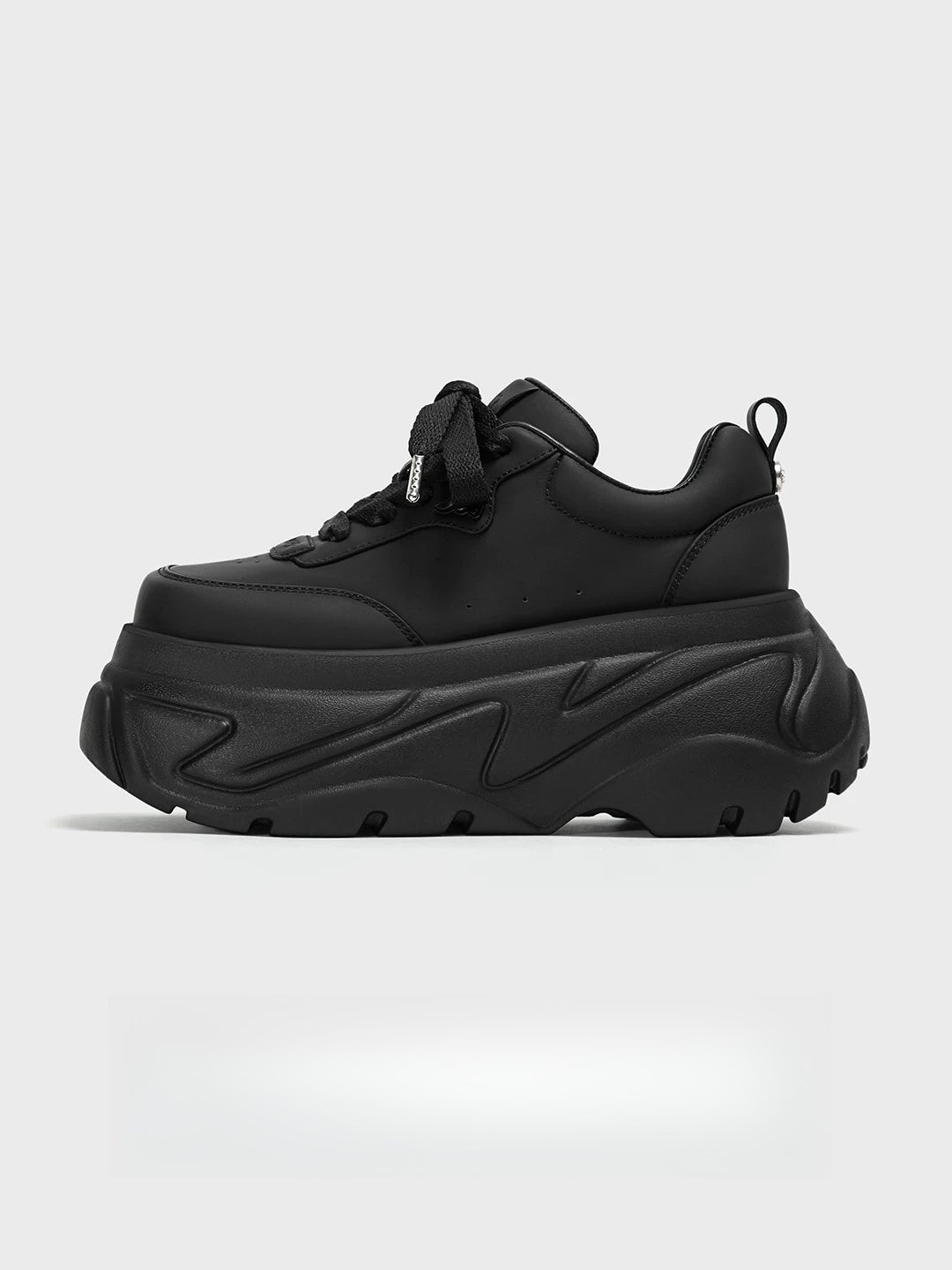 Platform Leather Sneakers