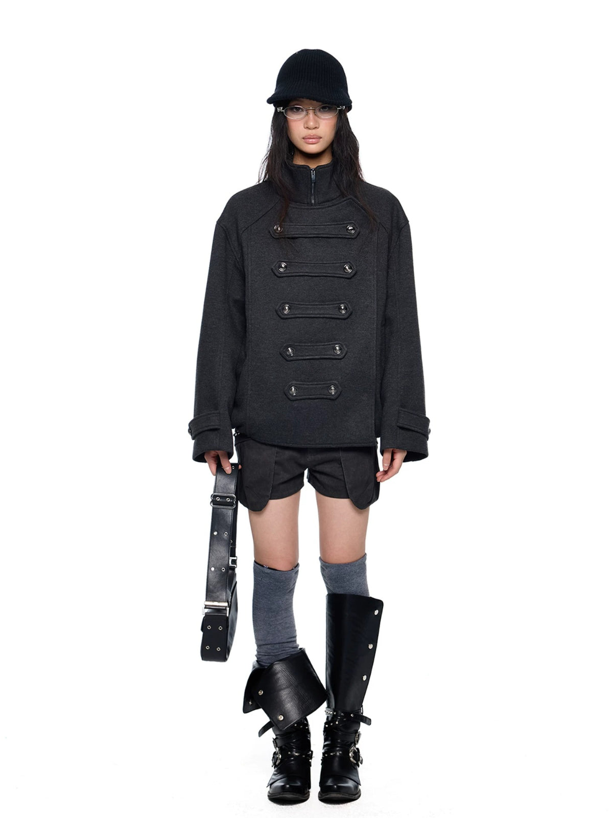 Oversized Wool Double Sided Coat