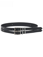 Studded PU Leather Belt