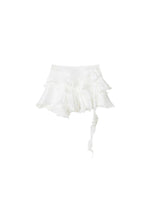 Ribbon-Strap Cake Top & Skirt Set