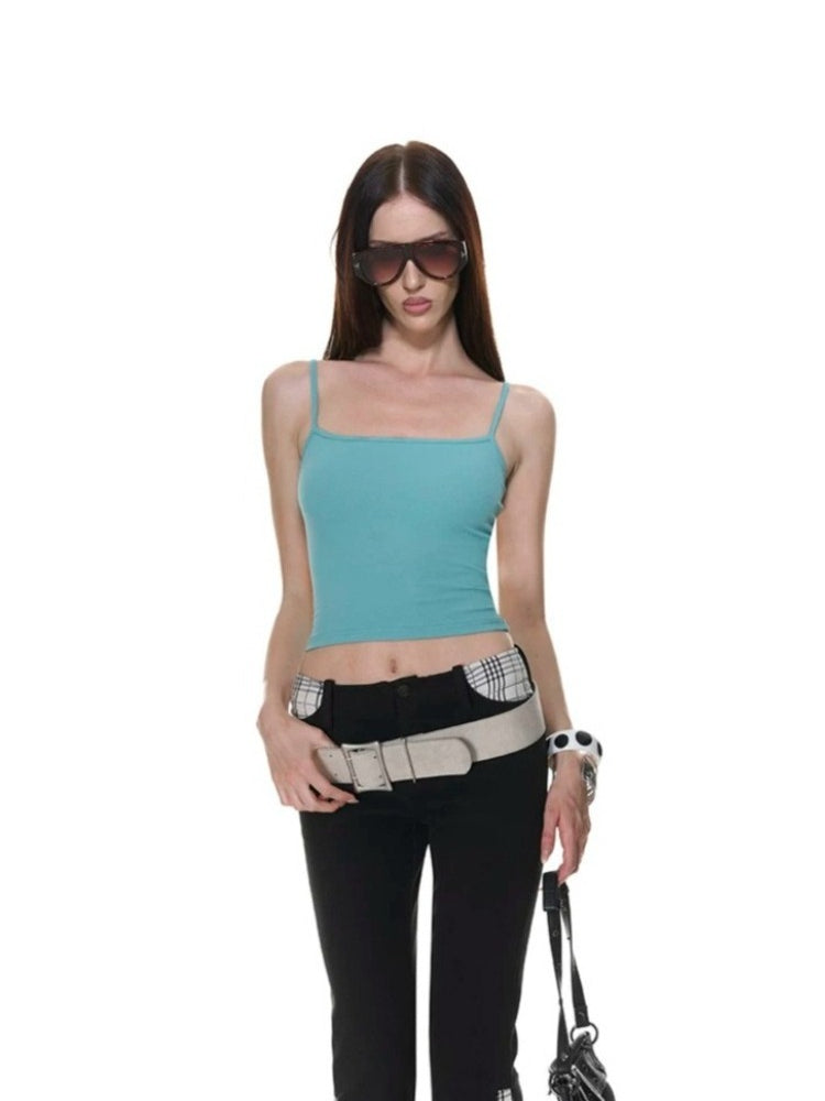 Backless Cross-Strap Cami Top