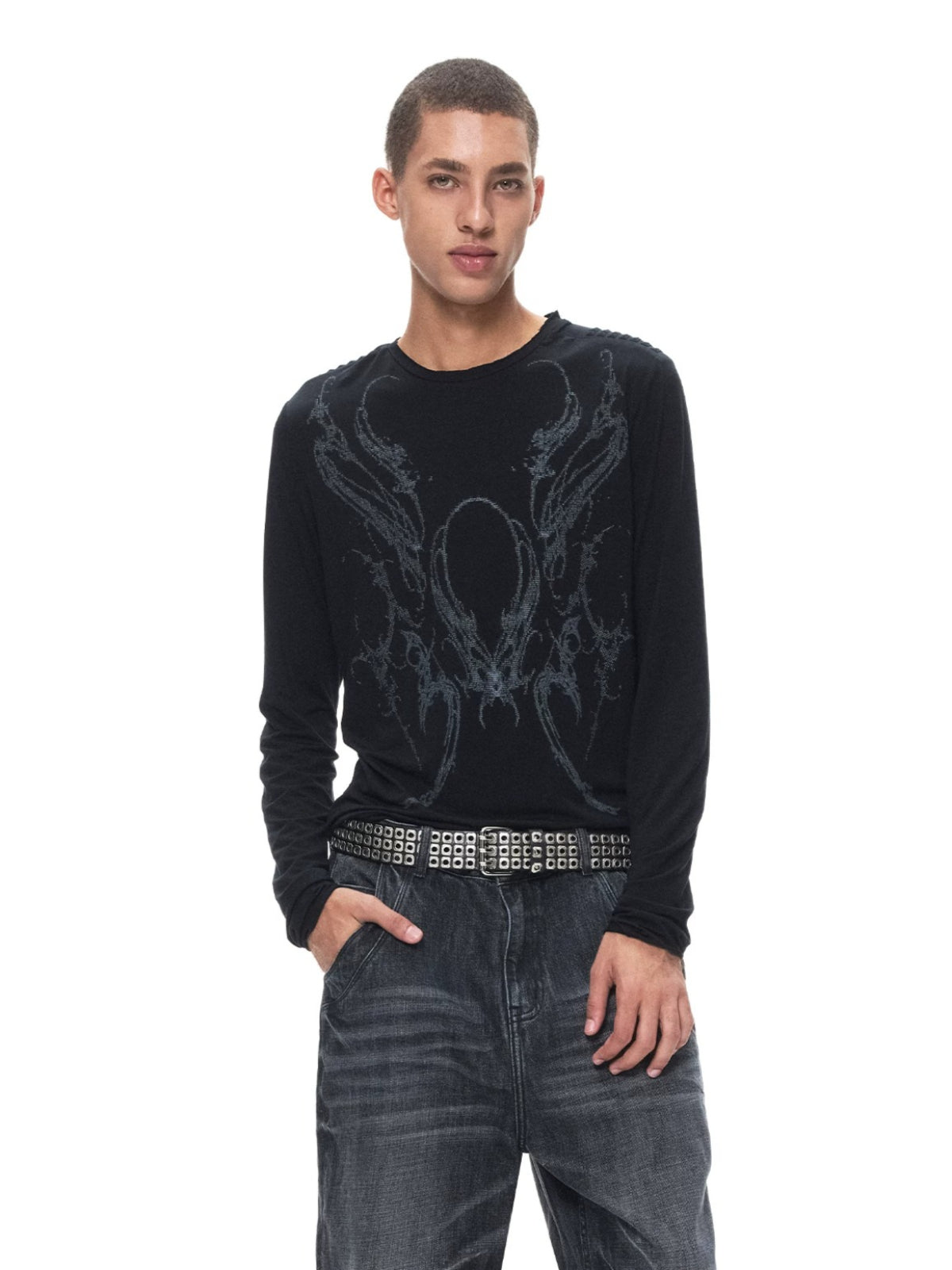 Visual Streetwear Thumb Hole Tee
