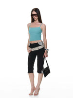 Backless Cross-Strap Cami Top