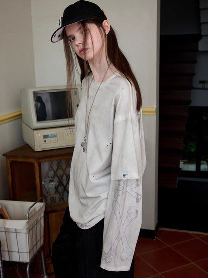 Vintage Rhinestone Washed T-shirt