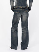 Vintage Wave Washed Jeans