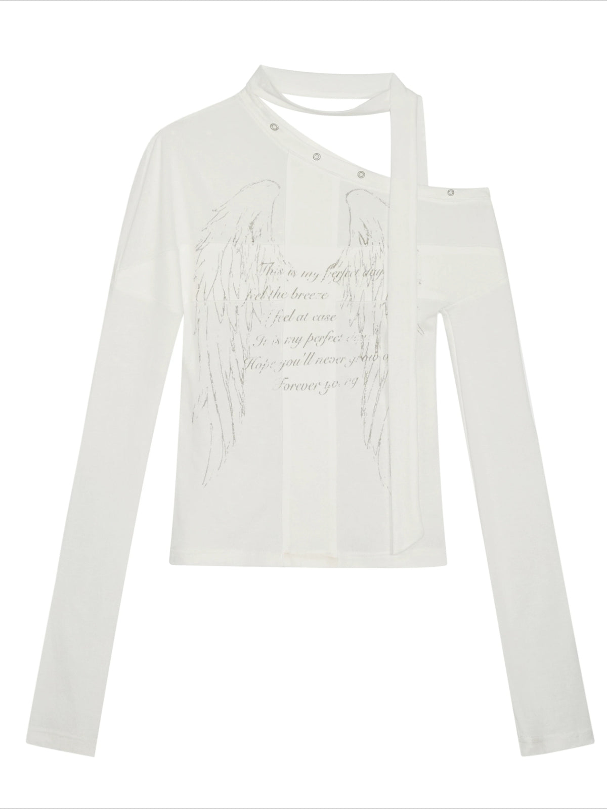 Cross Punk Knit Top