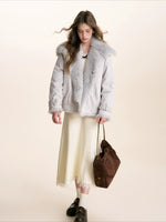 Fur Collar Parka Jacket