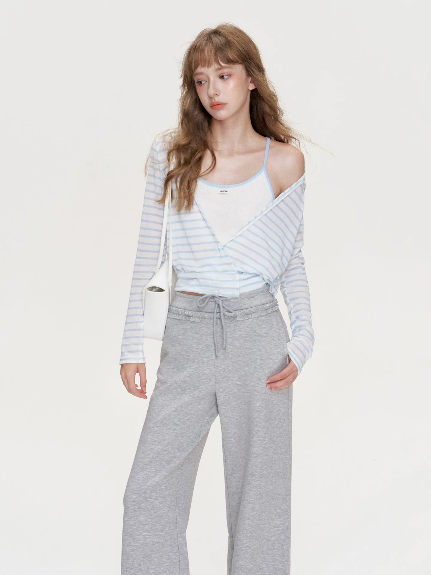 Cotton Straight Pants