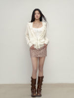 Hollow Knitted Casual Outerwear