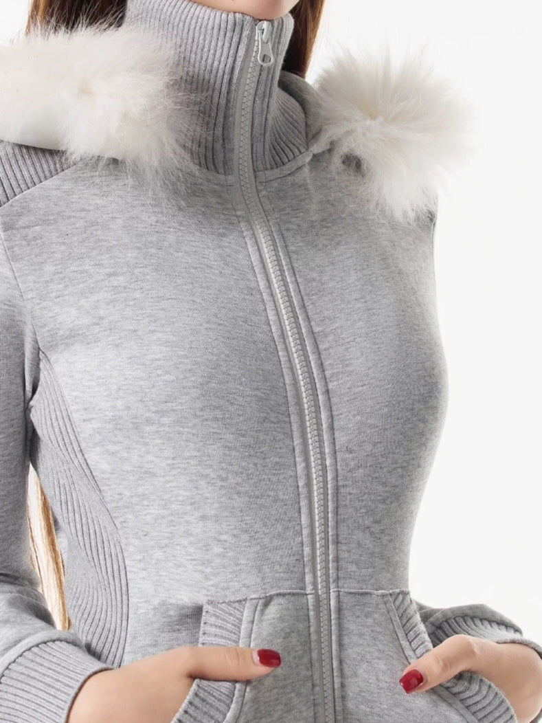 Hooded Slim Jacket