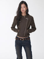 Camo Pony Hair Studded Belt
