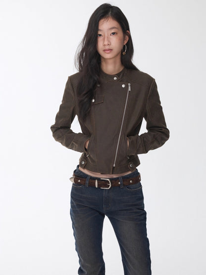 Camo Pony Hair Studded Belt