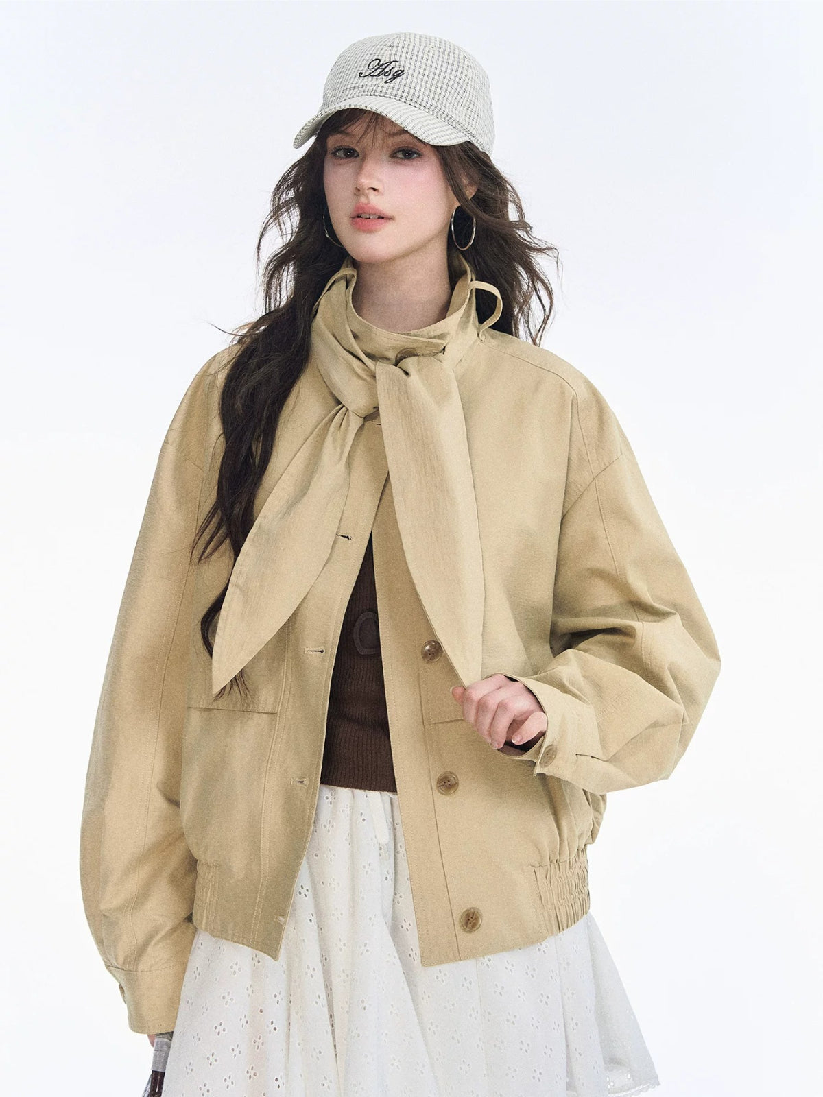 Vintage Detachable Bunny Ear Jacket