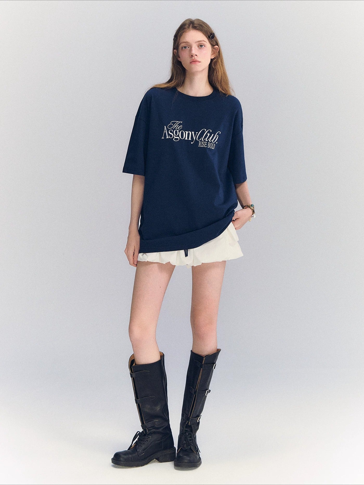 Embroidered Letter Tee