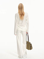 Twist Top & Lounge Pants Set
