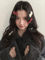 Floral Bangs Barrette